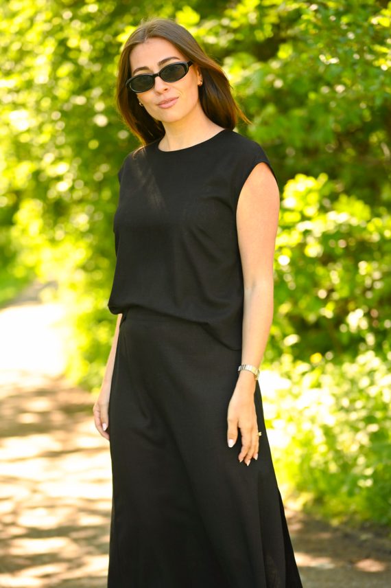 Lina Top, Black