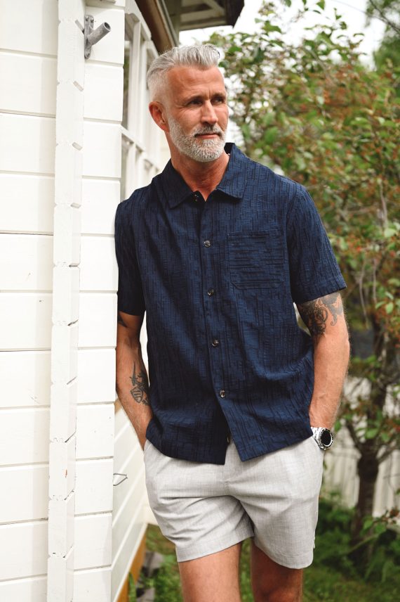 Vito SS Shirt, Dark Navy